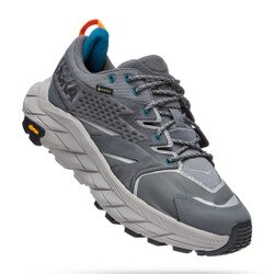 Hoka One One Anacapa Low GTX Shoe Men's in Castlerock and Sharkskin
